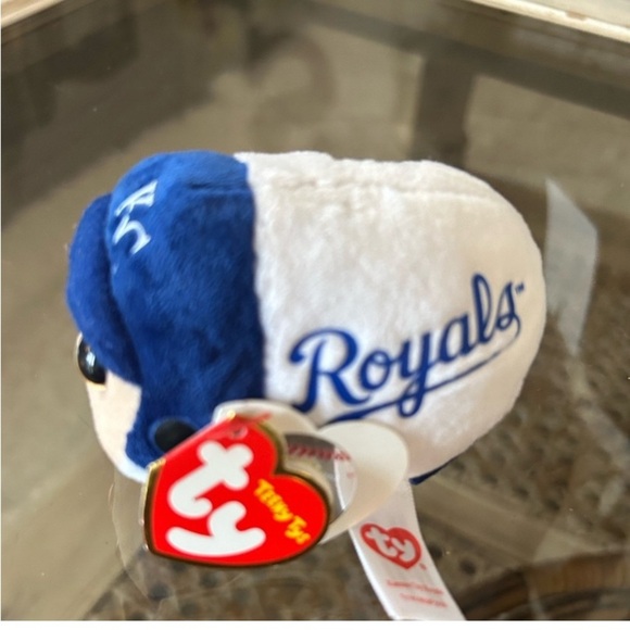 $10 sale TY Beanie Boos - Teeny Tys Stackable Plush MLB KANSAS CITY ROYALS - Picture 1 of 3